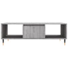 Grauer Couchtisch Chirachita 104x60x35cm (Holz)