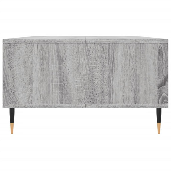 Grauer Couchtisch Chirachita 104x60x35cm (Holz)