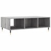 Grauer Couchtisch Chirachita 104x60x35cm (Holz)