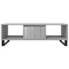 Grauer Couchtisch Finu 104x60x35cm (Holz)