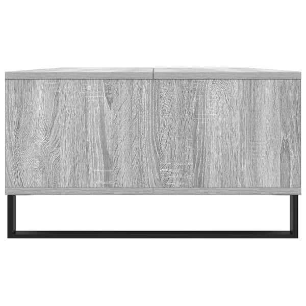 Grauer Couchtisch Finu 104x60x35cm (Holz)