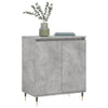 Betongraues Sideboard Lachita 60x35x70cm (Holz)