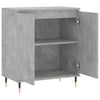 Betongraues Sideboard Lachita 60x35x70cm (Holz)