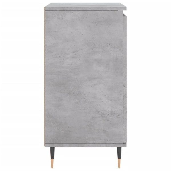 Betongraues Sideboard Lachita 60x35x70cm (Holz)
