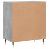 Betongraues Sideboard Lachita 60x35x70cm (Holz)