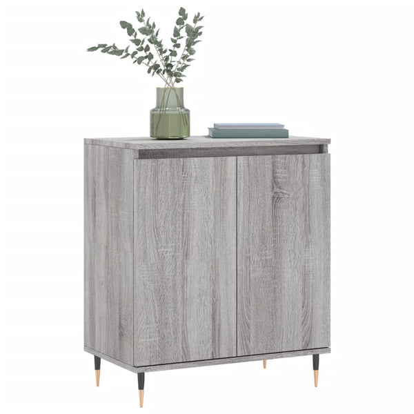 Graues Sideboard Lachita 60x35x70cm (Holz)