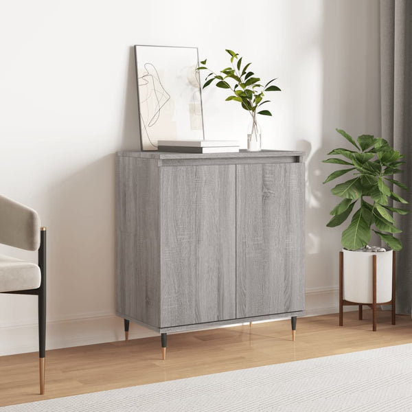 Graues Sideboard Lachita 60x35x70cm (Holz)