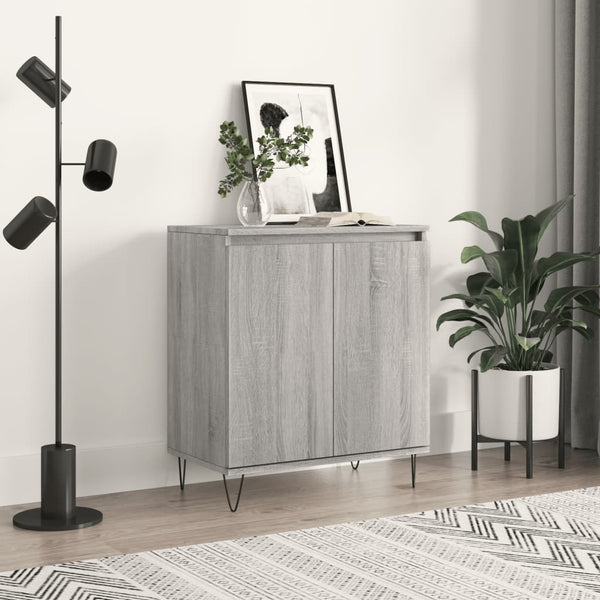 Graues Sideboard Zakie 60x35x70cm (Holz)