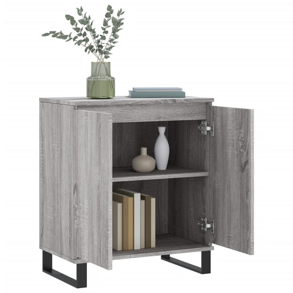 Graues Sideboard Lavada 60x35x70cm (Holz)