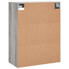 Grauer Wandschrank Silviana 69,5x34x90cm (Sonoma)