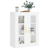 Weißer wandmontierter Schrank Onutiu 69,5x34x90cm