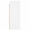 Weißer wandmontierter Schrank Onutiu 69,5x34x90cm