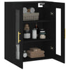 Schwarzer Wandschrank Stefia 69,5x34x90cm