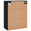 Schwarzer Wandschrank Stefia 69,5x34x90cm