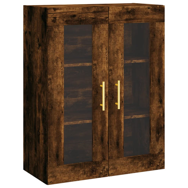 Wildeiche Wandhängeschrank Stefia 69,5x34x90cm