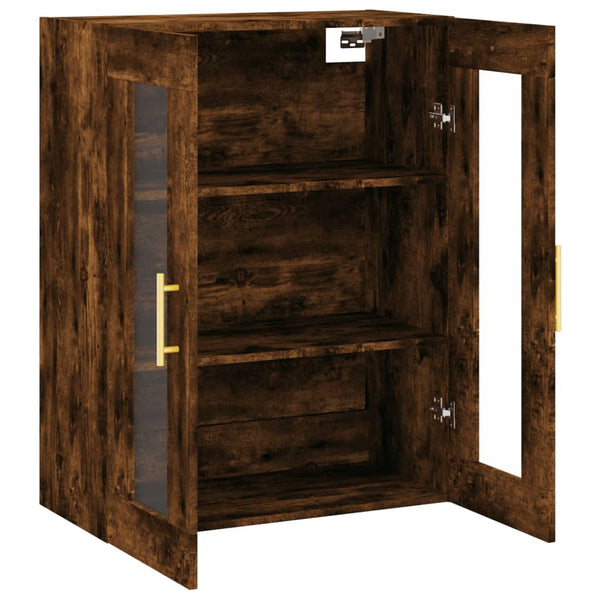 Wildeiche Wandhängeschrank Stefia 69,5x34x90cm