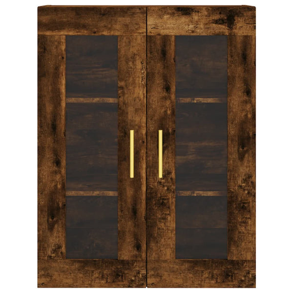 Wildeiche Wandhängeschrank Stefia 69,5x34x90cm