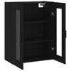 Schwarzer Wandregal Leliana 69,5x34x90cm