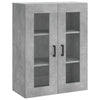 Betongrauer wandmontierter Schrank Leliana 69,5x34x90cm