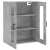 Betongrauer wandmontierter Schrank Leliana 69,5x34x90cm