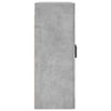 Betongrauer wandmontierter Schrank Leliana 69,5x34x90cm