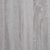 Grauer Wandschrank Leliana 69,5x34x90cm (Sonoma)