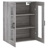 Grauer Wandschrank Leliana 69,5x34x90cm (Sonoma)