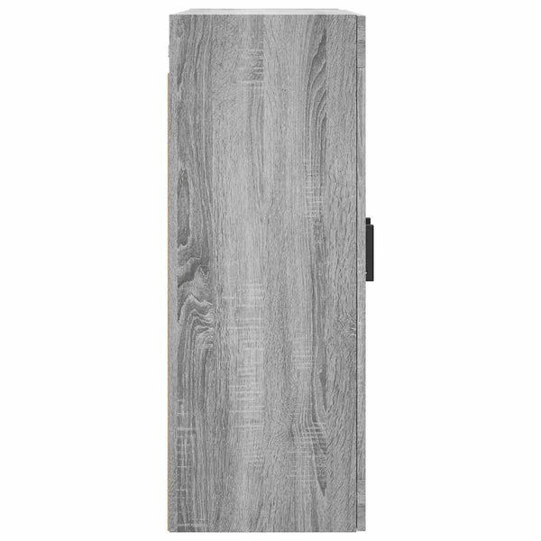 Grauer Wandschrank Leliana 69,5x34x90cm (Sonoma)
