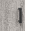 Grauer Wandschrank Leliana 69,5x34x90cm (Sonoma)