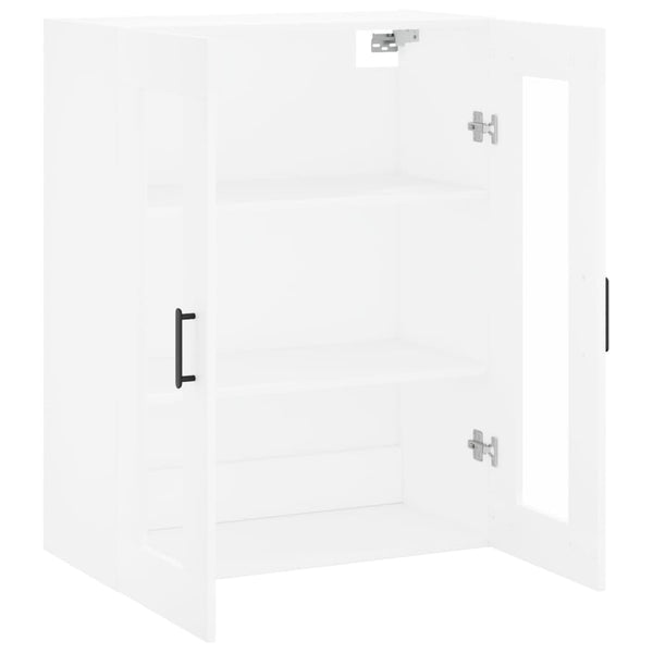 Weißer wandmontierbarer Schrank Tamuita 69,5x34x90cm