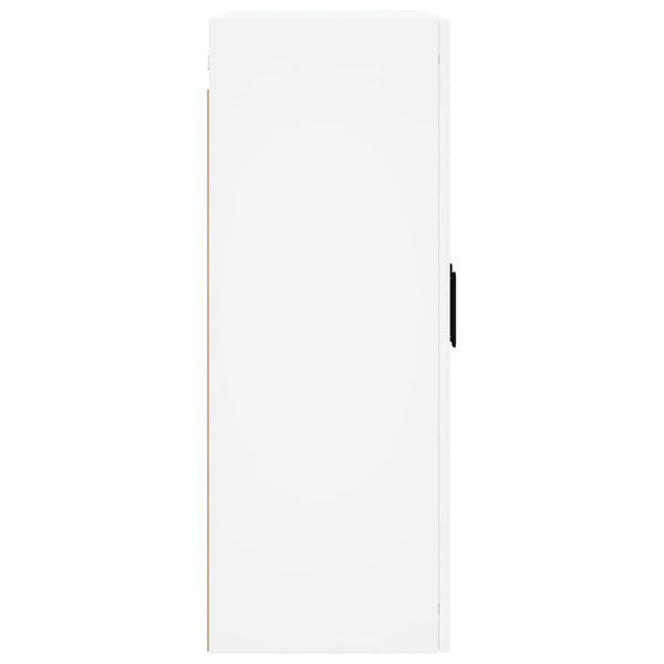 Weißer wandmontierbarer Schrank Tamuita 69,5x34x90cm