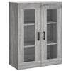 Grauer Wandschrank Tamuita 69,5x34x90cm (Sonoma)