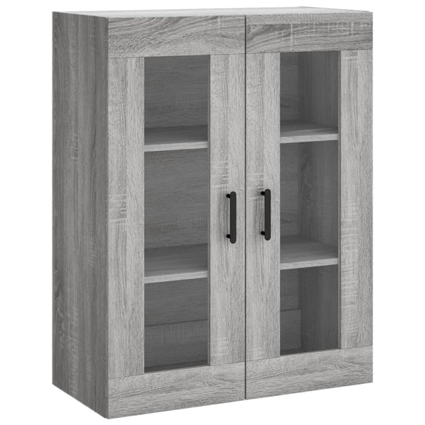 Grauer Wandschrank Tamuita 69,5x34x90cm (Sonoma)