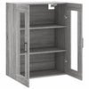 Grauer Wandschrank Tamuita 69,5x34x90cm (Sonoma)
