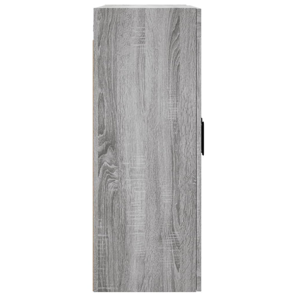 Grauer Wandschrank Tamuita 69,5x34x90cm (Sonoma)