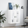 Weißer wandmontierter Schrank Vladina 69,5x34x90cm