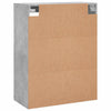 Betongrauer wandmontierter Schrank Vladina 69,5x34x90cm