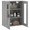 Wandhängeschrank Vladina 69,5x34x90cm (Sonoma) in Grau