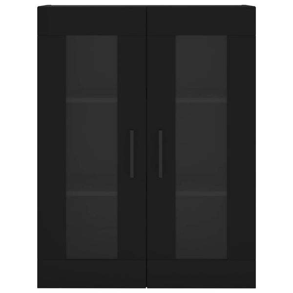 Schwarzer wandmontierter Schrank Jaxon 69,5x34x90cm