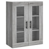Grauer wandmontierbarer Schrank Jaxon 69,5x34x90cm (Sonoma)