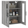 Grauer wandmontierbarer Schrank Jaxon 69,5x34x90cm (Sonoma)