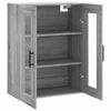 Grauer wandmontierbarer Schrank Jaxon 69,5x34x90cm (Sonoma)