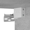 Betongrauer wandmontierter Schrank Tanjana 34,5x34x90cm