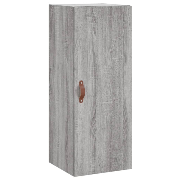 Grauer Wandschrank Tanjana 34,5x34x90cm (Sonoma)