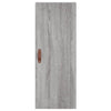 Grauer Wandschrank Tanjana 34,5x34x90cm (Sonoma)