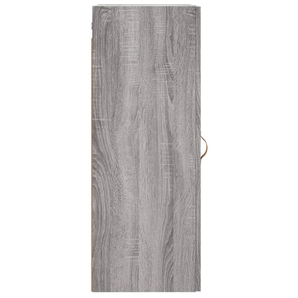 Grauer Wandschrank Tanjana 34,5x34x90cm (Sonoma)