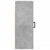 Betongrauer wandmontierbarer Schrank Chibra 34,5x34x90cm