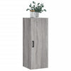 Grauer Wandschrank Chibra 34,5x34x90cm (Sonoma)