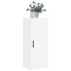 Weißer wandmontierter Schrank Zahei 34,5x34x90cm
