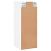 Weißer wandmontierter Schrank Zahei 34,5x34x90cm